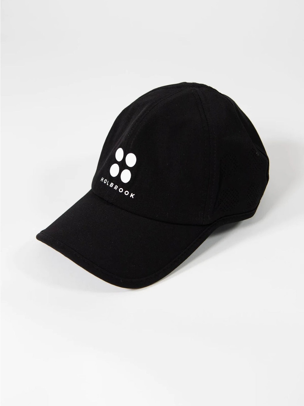 Holbrook Pickleball Black Performance Ultra Lite Baseball Cap